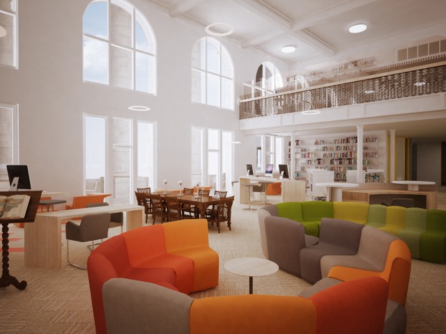 Robert College Library Design – Şanal Architecture & Urban Planning